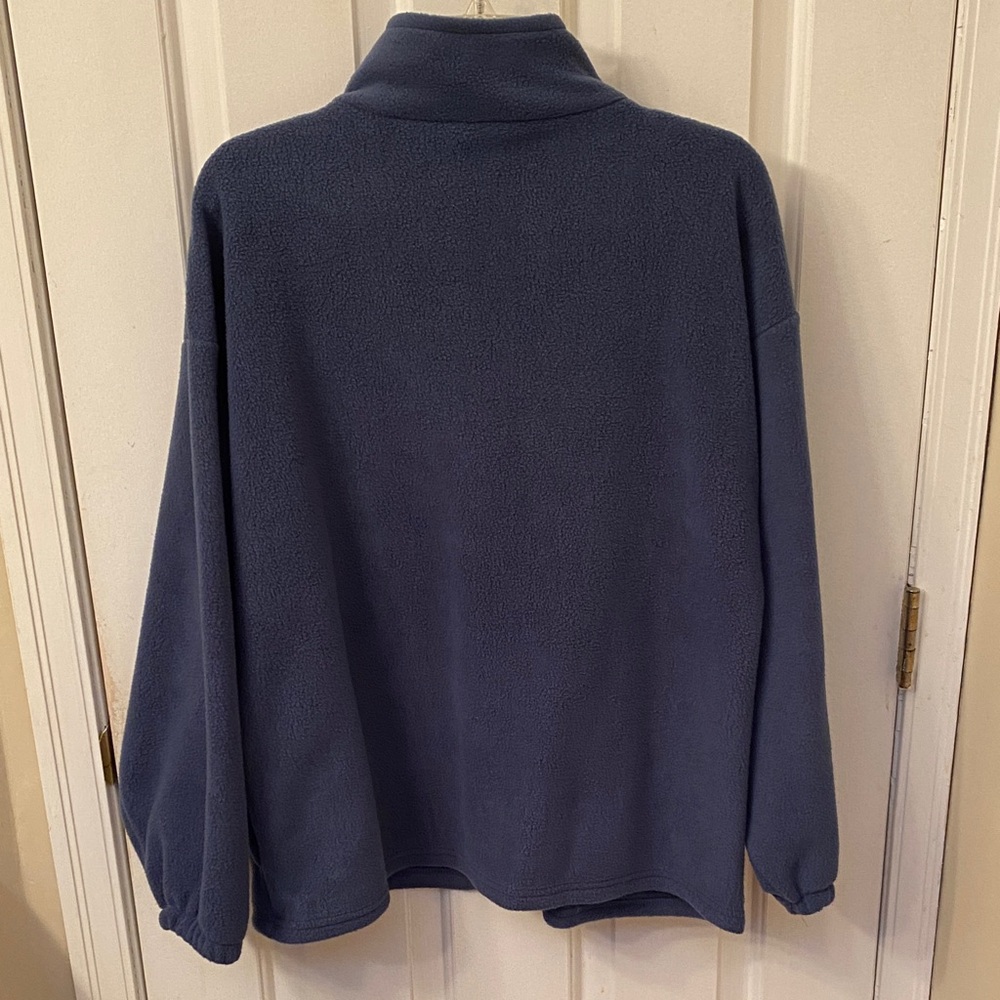 Blue Fleece Zip-Up Jacket - Picture 2 of 2